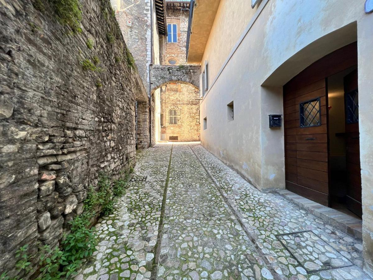 Ferienwohnung Vicoli E Arte Spoleto Exterior foto